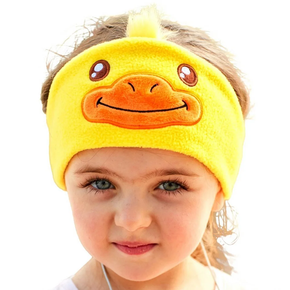 Vococal Cute Headphones Hearing Protection Kids Childrens Headband Earphones Headset Mask Cover For Sleeping Listening Music