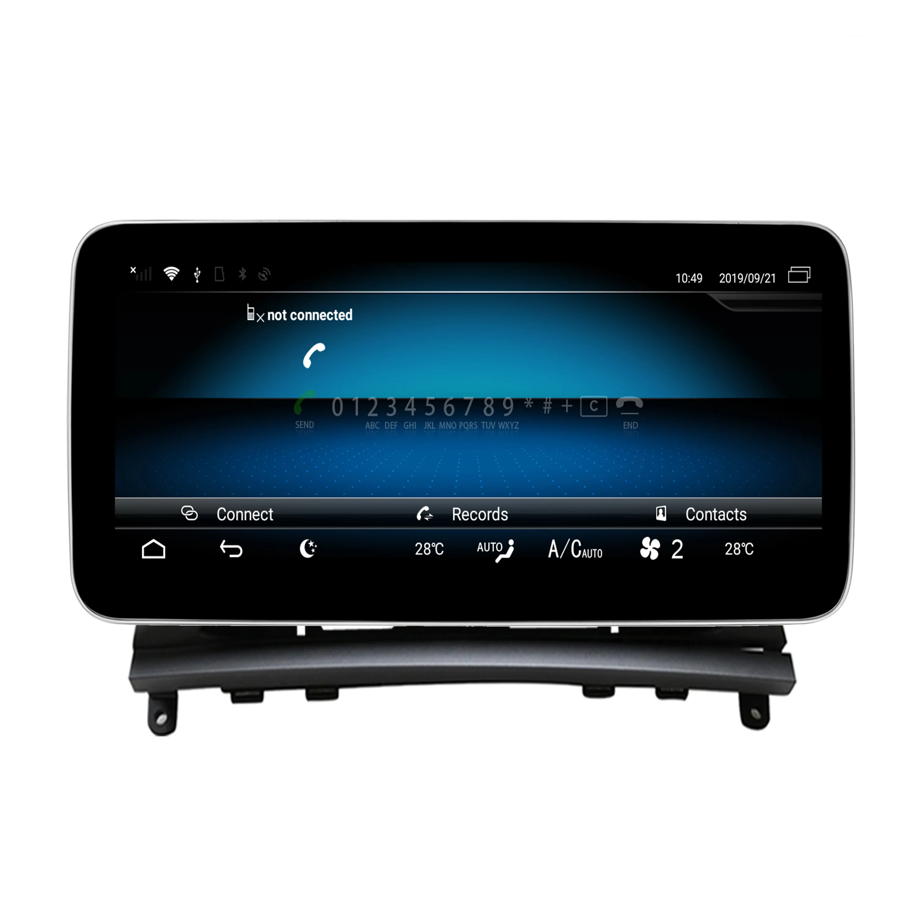 Flash Deal Android 8.1 Car Dvd Navi Player FOR Mercedes Benz C Class W204 (2008-2010) car Monitor audio gps stereo auto all in one 2