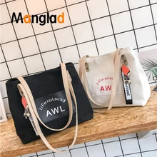 Новые холщовые сумки через плечо, Экологичная сумка для покупок, большая посылка, сумки через плечо, кошельки, повседневные сумки для женщин