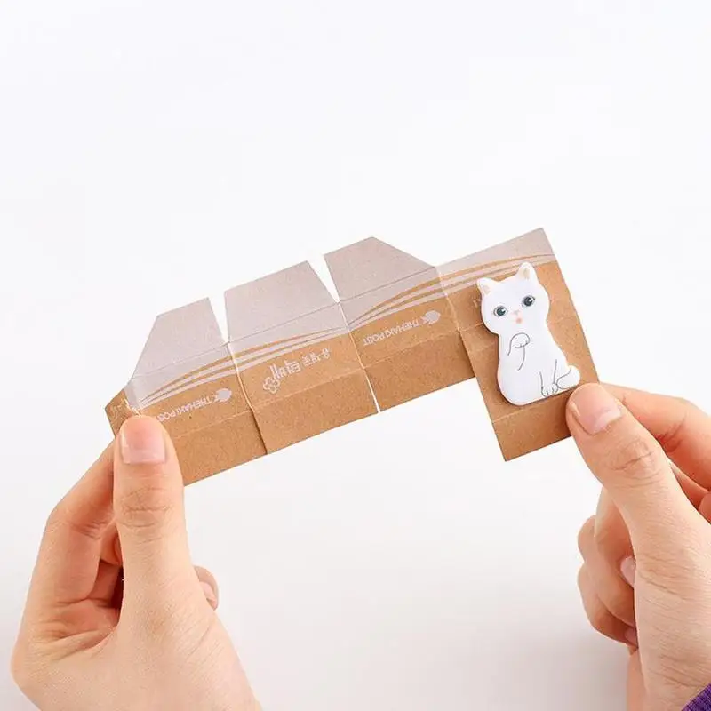 5 Стиль 3DKawaii кошка собака коробка наклейки Post Блокнот мультфильм заметки канцелярские принадлежности для школьных липкий в Корейском стиле канцелярские принадлежности блокнот ручной работы K3T6