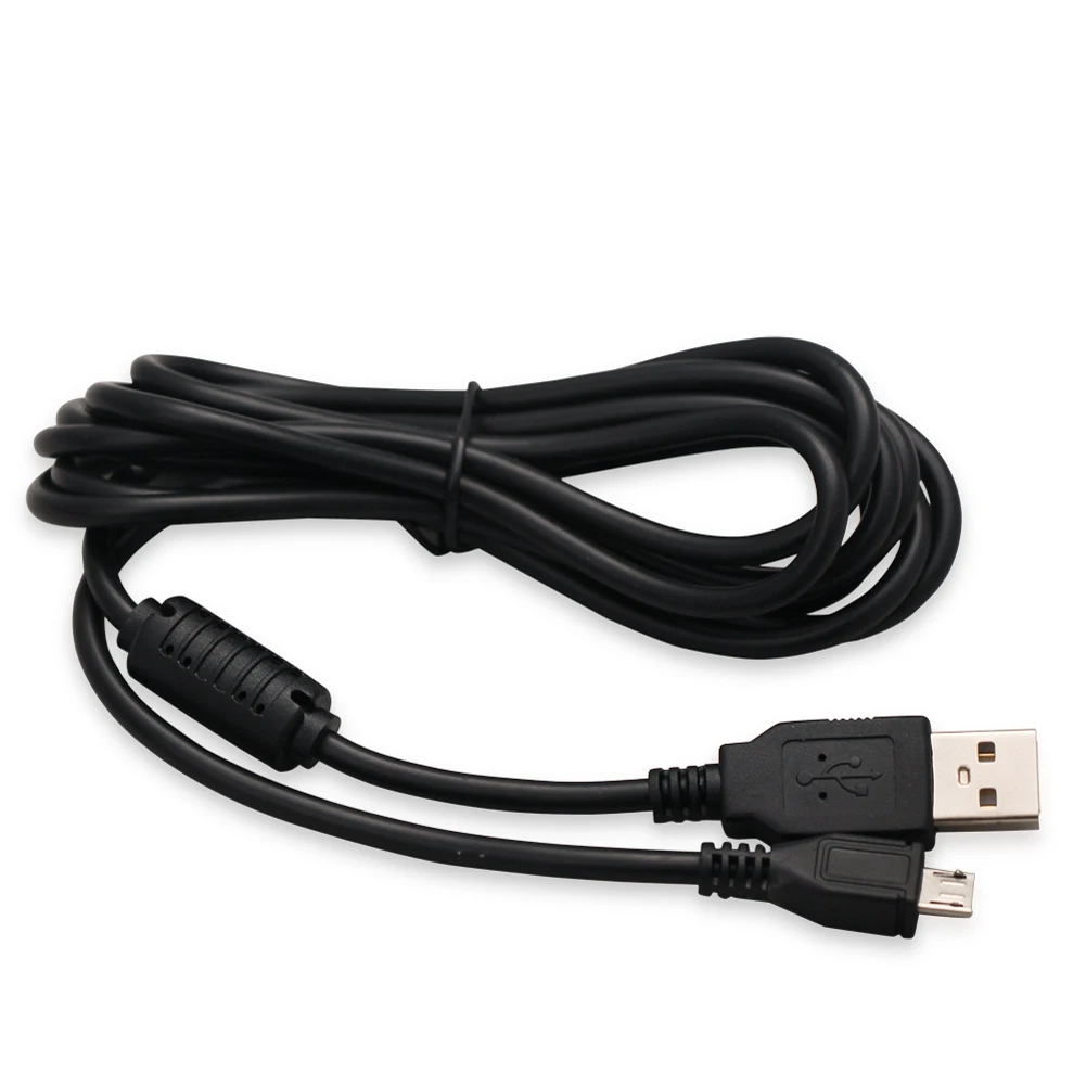2 в 1 Micro USB для зарядки USB кабель для передачи данных и зарядки для PS4 тонкий игровой контроллер