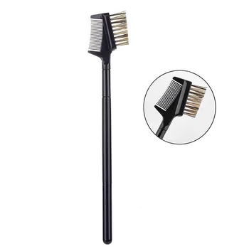 

Eyelash Comb Double Headed Eyebrow Comb Eyebrow Brush Makeup Brush Head Comb the Entire Eyebrows Repair Eyebrow Brush Grafting