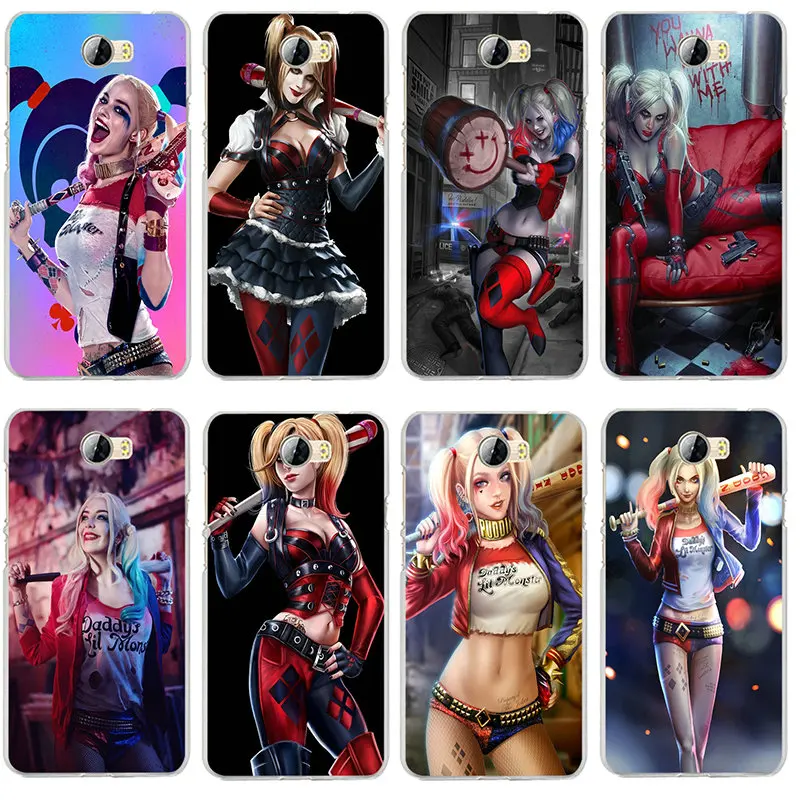 Harley Quinn для huawei Nova Honor 2 5 V8 9X V10 G8 G9 GT3 GX8 GR5 P9 P Smart Lite Pro 2017 2019 мягкие чехлы телефонов из