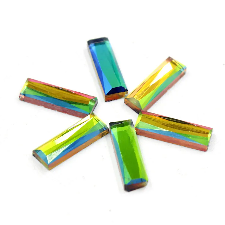 ZOTOONE Прямоугольные Стеклянные стразы с плоской задней стороной, отделка DIY, Хрустальная аппликация с камнями для одежды, чехол для телефона, парфюмерная основа, украшение G