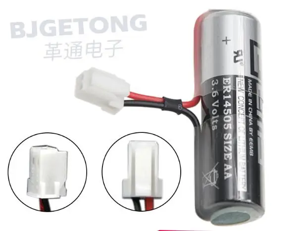 10 шт./партия ER14505 AA 3,6 V 2400mAh литиевые батареи с вилкой