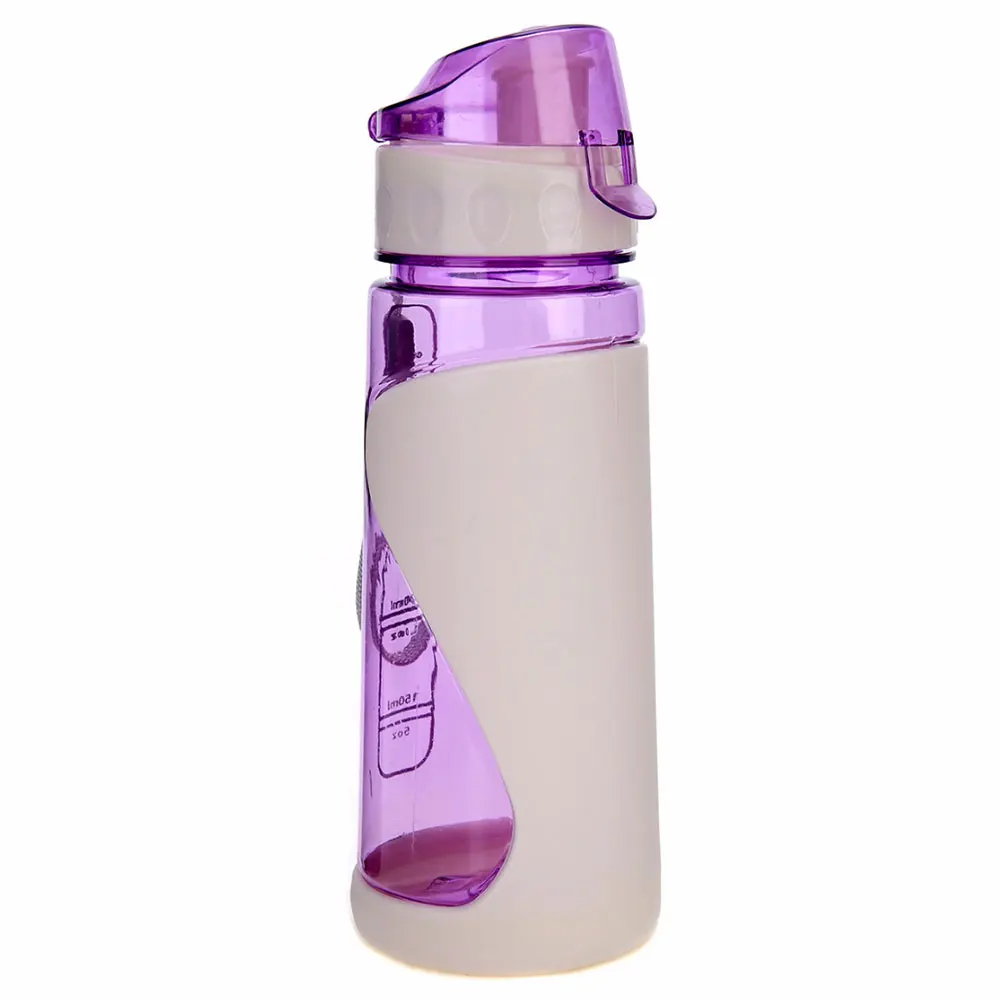 Purple Сильный 700 мл PC фруктовый сок Питьевая чашка для воды бутылка для воды бизнес-поездки на открытом воздухе Спорт моя бутылка Кемпинг Туризм Путешествия - Цвет: Purple