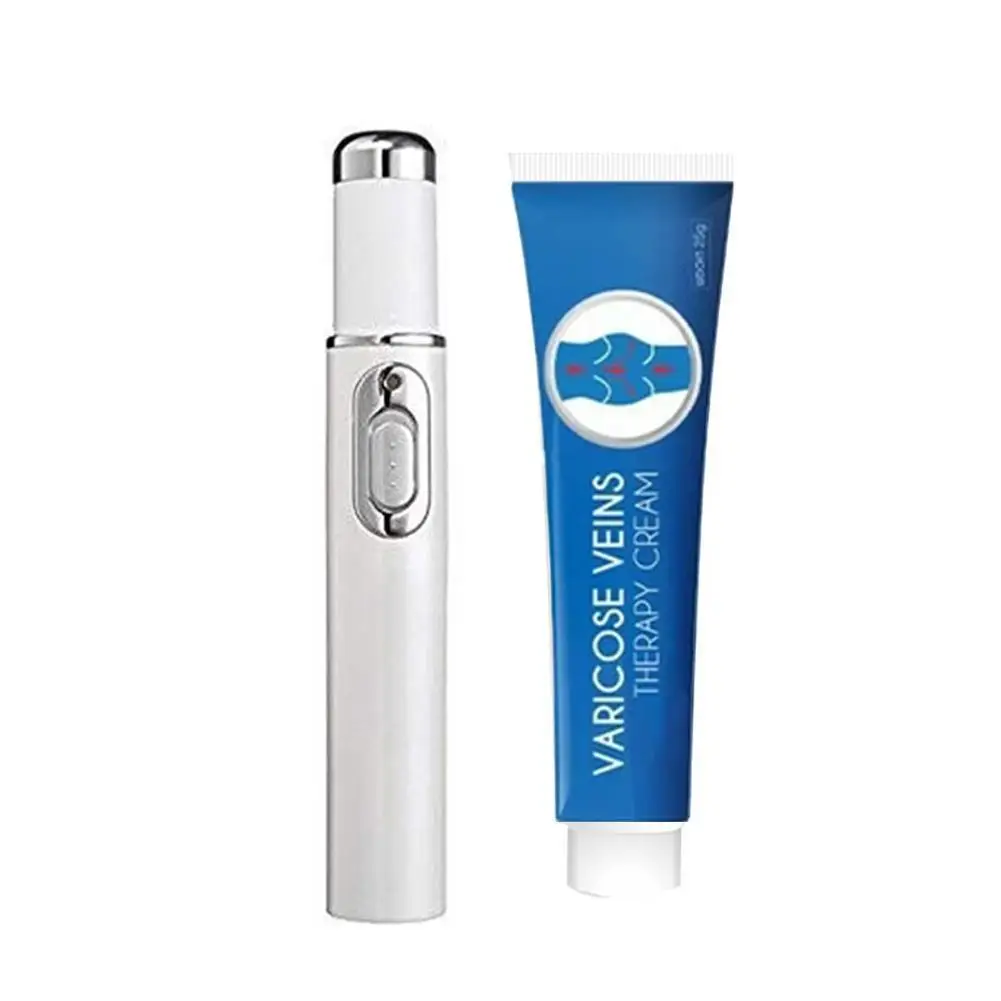 Hot Varicose Vein Soothing Set Blue Light Treatment Pen Varicose Vein