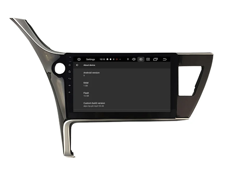 Excellent OTOJETA Android 9.0 2.5D Screen Car Radio Player For Toyota Corolla 2017 Headunit Multimedia auto Stereo GPS Navi tape recorder 1