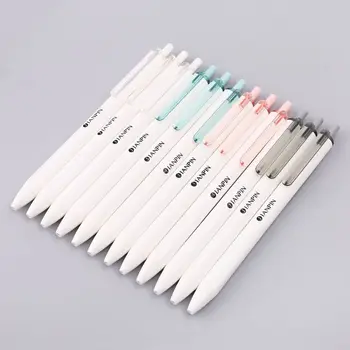 

12pcs 0.5mm Gel Pen With Black Refills Neutral Pens School Office Stationery Writing Supplies Student Gift