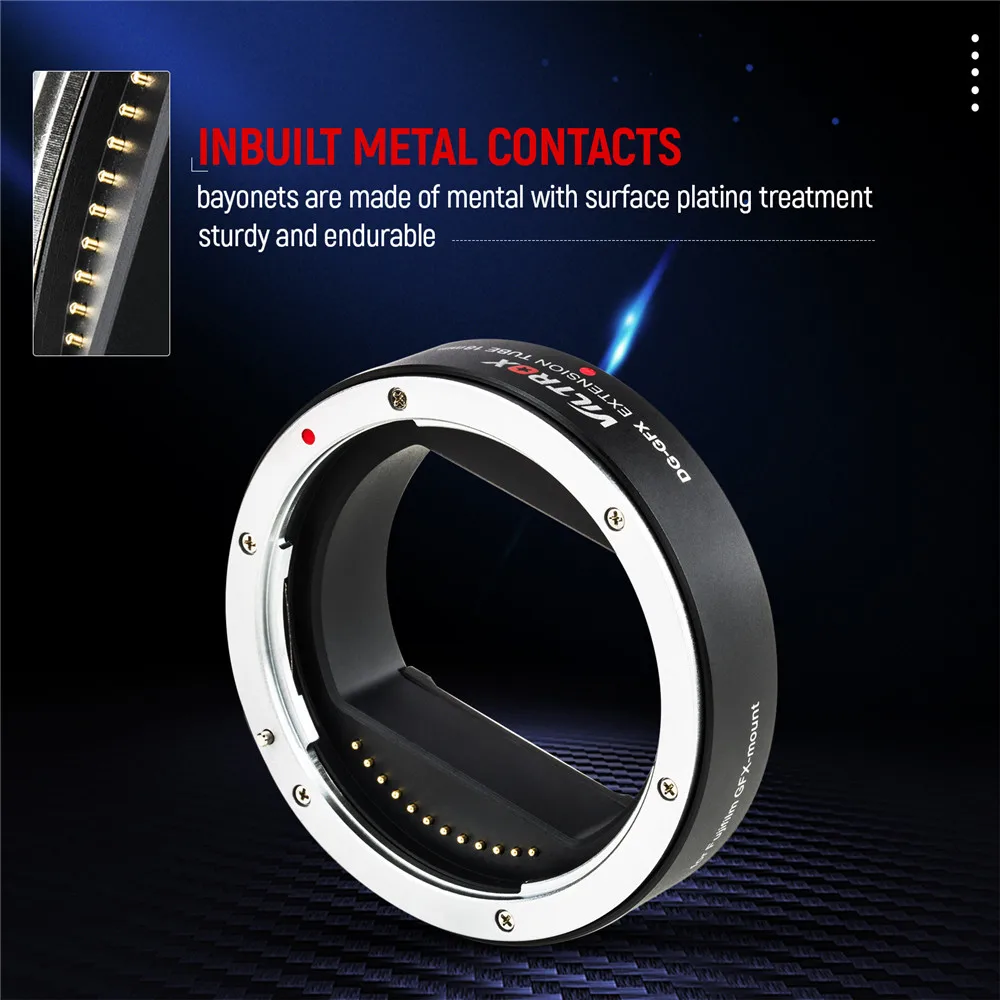 GFX 18 мм Автофокус электронный Макро Удлинитель переходное кольцо для fuji GFX g mount GFX50S GFX50R камера среднего формата