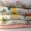 Baby Muslin Swaddle Blankets 70%bamboo + 30%cotton Baby Blanket Newborn Bath Towel Muslin Diaper 2
