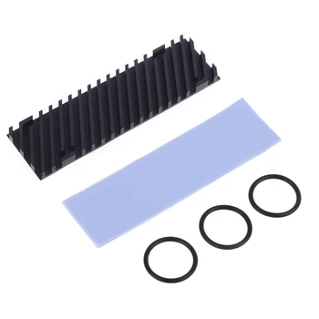 

Pure Copper Graphene Heatsink M.2 2280 PCI-E NVME SSD Thermal Pad Cooler WXTB