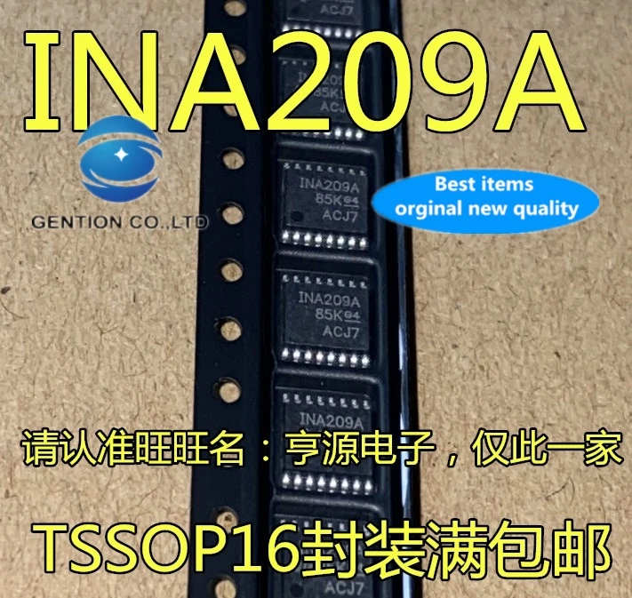 10 шт. INA209A INA209AIPW INA209AIPWR монитор мощности и высокоскоростной компаратор в наличии
