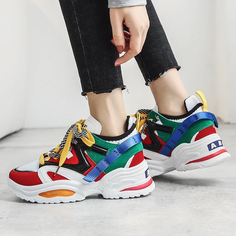 Men Chunky Sneakers New Stylish Running 