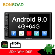 Bonroad " 8 core Android 8/9. 0 PX5 Cortex A53 Автомобильный мультимедийный плеер для Nissan GPS Радио стерео аудио плеер dvd плеер оперативная память 4G Rom 32/64 ГБ