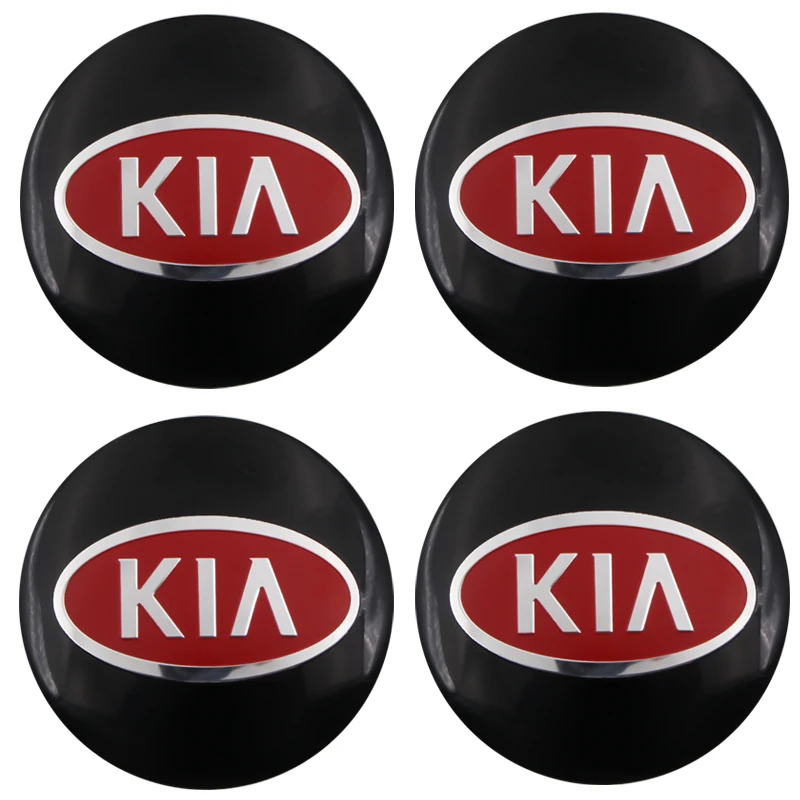 

4pcs Auto 56mm Wheel Hub Caps Stickers for KIA Cerato Sportage R K2 K3 K5 Sorento Sportage R Rio Soul Car Accessories Gadgets