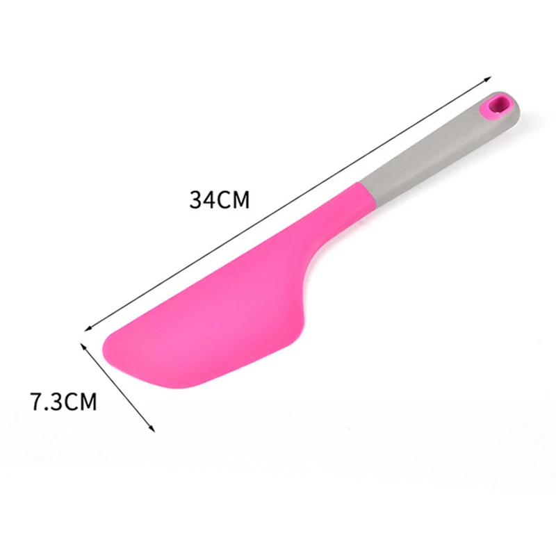 ROBOT-GXG Silicone Spatula Pastry Cream Cake Scraper Kitchen Baking Utensil  for Cooking Mixing, Large Jar Spatula 