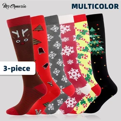 Unisex Compression Socks Athletic Men Women Best Graduated Breathable Nursing Socks Running Outdoor Hiking Flight for Athelete