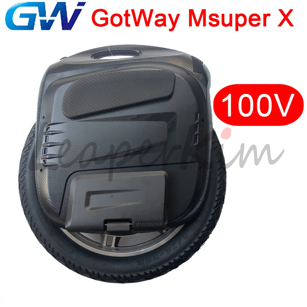 100V 0wh GotWay Msuper X 100V 19 inch EUC 18*3,0 внедорожные шины 100V 1230wh long battety life Msuper x MSX - Цвет: 100V 0wh