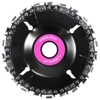 

4 Inch Chain 22 Tooth Fine Cutting Chain Disc Set for 100/115 Angle Grinder