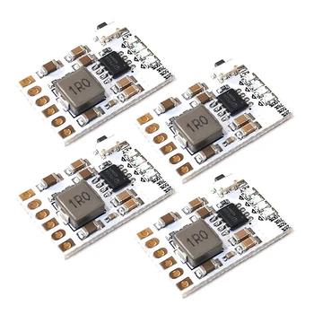 

4 Pcs CD42 2A 5V Charging and Discharging Integrated Module Lithium Battery Boost Mobile Power Charging and Discharging Protecti