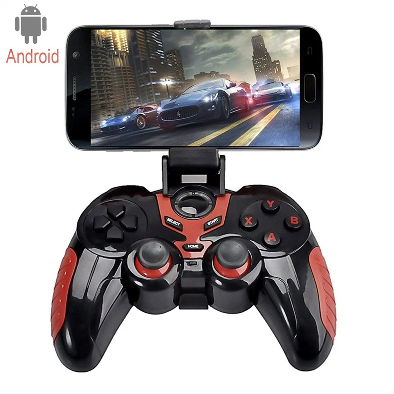 

STK-7024X Wireless Controller Bluetooth 3 In 1 Joystick Holder Gamepad Smartphone Bracket Handle for Android Windows