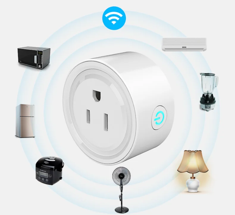 Умная розетка с американской вилкой Smart Life APP Time Switch дистанционное управление работает с Alexa Google Home Ifttt беспроводная wifi розетка 240 В