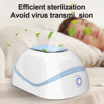 

Portable Air Purifier Home Car Pet Ozone Generator Odor Eliminator USB Rechargeable Air Freshener Plug-In Anti Disinfector
