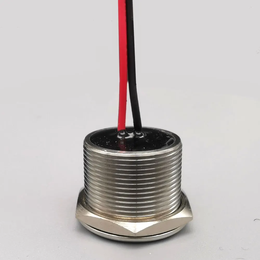 toque, botão momentâneo capacitivo aberto normal, 16mm, 19mm, 22mm, 25mm