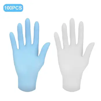 

100PCS Latex Disposable Gloves Thickened Food Cooking Glove For Kitchen Food Makeup Service Cleaning
