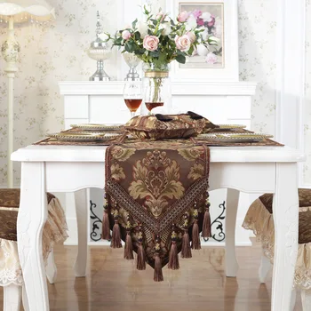 

European style simple luxury Table runner with fashion Retro traditional chinese table cover suitable for dining room