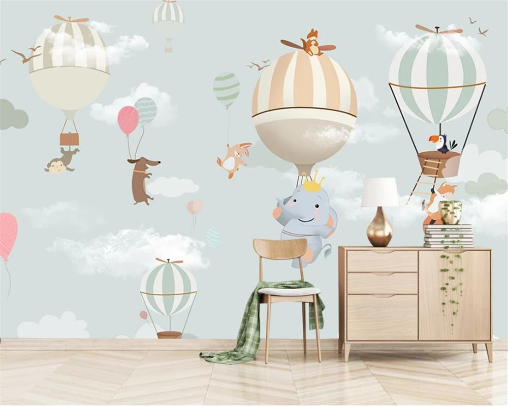 Обои Детские С Воздушными Шарами фото 10