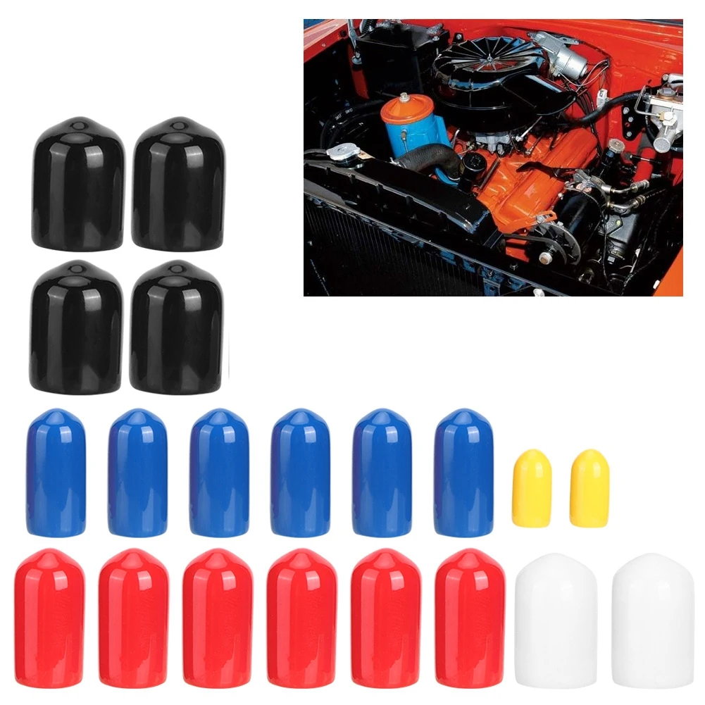 20 шт. вакуумные колпачки 1/" 3/16" 1/" 3/8" 5/1" подходят для Chevy Ассорти набор автомобильные аксессуары