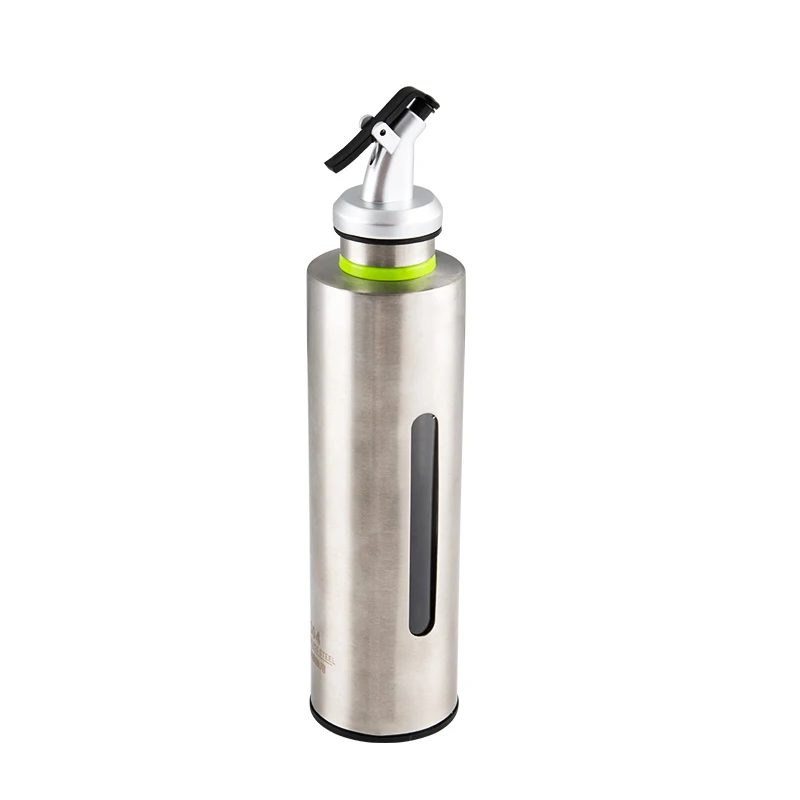 

150ML Oil Pots Cooking Seasoning Bottle Dispenser Sauce Bottle Stainless steel Storage Bottles Creative Kitchen Tools 250ML