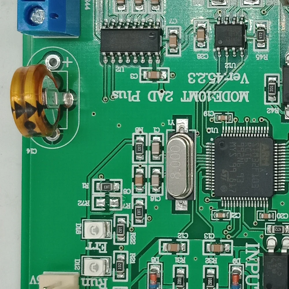 PLC FX2N 10MT STM32 MCU 6 вход 4 транзисторный выход 2 AD Модуль 0-10 В встроенный аккумулятор RTC контроллер двигателя DC 24 В