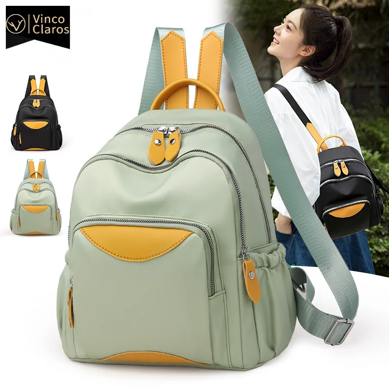 Casual Oxford Travel Backpack Female Small Backpack Purse Cute Backpacks for School Teenagers
