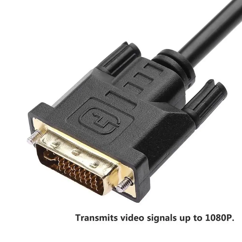 Изысканный дизайн прочный 1080p DVI-D 24+ 1 контактный разъем для VGA 15Pin женский активный кабель адаптер конвертер SS