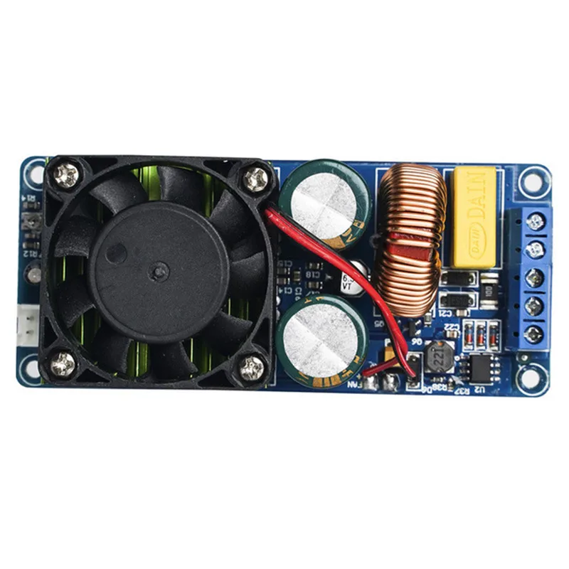 IRS2092 500W Digital Power Amplifier Board Class D Stage Mono Channel HIFI Power Digital Module Mini Power Amplifier Board