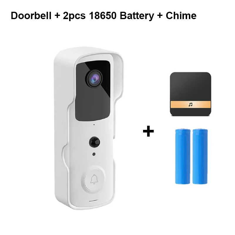 Elecpow Smart Tuya Doorbell Home Wireless Bell Ring With Video Camera Night Vision Door Chime Waterproof HD Remote Monitoring two way audio intercom Door Intercom Systems