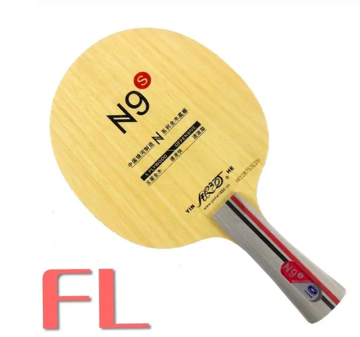 FL long handle Yinhe N-9S N9S деревянная атака+ Петля с лезвием для настольного тенниса для ракетки для пинг-понга - Цвет: FL long handle