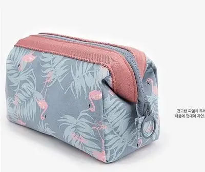 flamingo Beibaobao Новая модная косметичка для женщин водонепроницаемые сумки для макияжа с Фламинго органайзер для путешествий наборы туалетных принадлежностей портативные сумки для макияжа - Цвет: flamingo