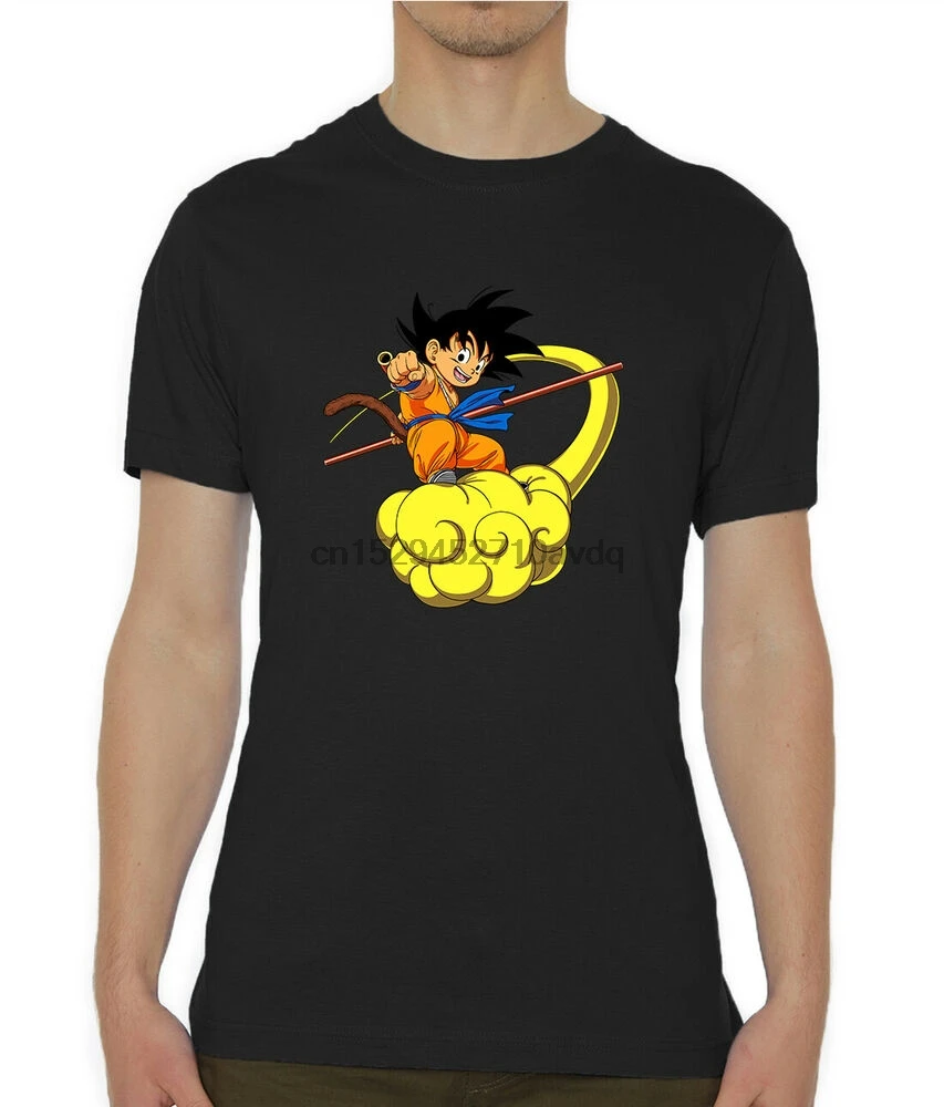 ドラゴンボール悟空にフライングニンバス雲メンズ Tシャツ T Shirts Aliexpress