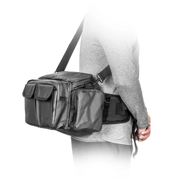 

Fishing Waist Tackle Bag Multifunctional Outdoor Waterproof EVA Fishing Shoulder Bag Waist Pack Crossbody Bags Case