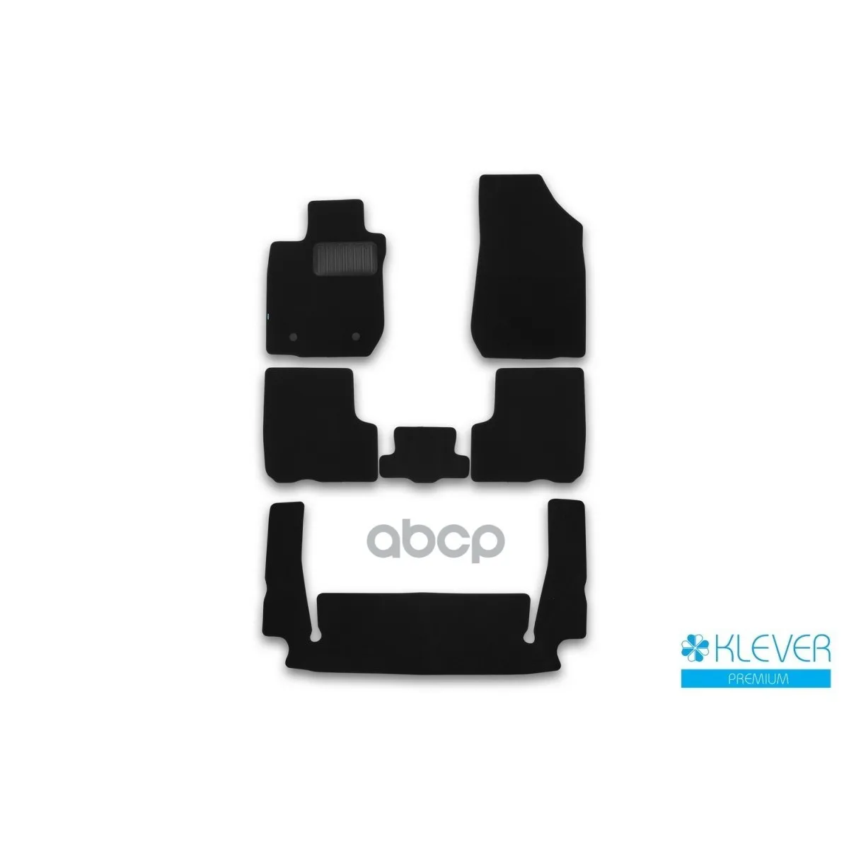 Коврики В Салон Klever Premium Lada Largus 7 Мест 2012-, Ун., 6 Шт.(Текстиль) Klever арт. KLEVER03523022110kh