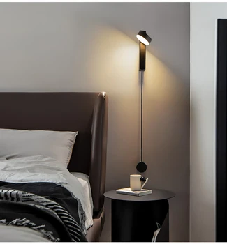 Modern led wall lamp bedroom Bedside lamp wall decoration 2