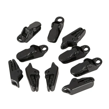 

10Pcs Tent Awning Canopy Clamp Tarp Clip Snap Canvas Anchor Gripper Caravan Outdoor Camp Hike Kit Jaw Grip Trap Tighten Tool