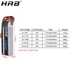 HRB Lipo Battery 2600mah T Dean 2S 3S 7.4V 35C XT60 Plug 11.1V 14.8V 18.5V 22.2V For Airplane Helicopter Drone RC Parts 4S 5S 6S ► Photo 3/6