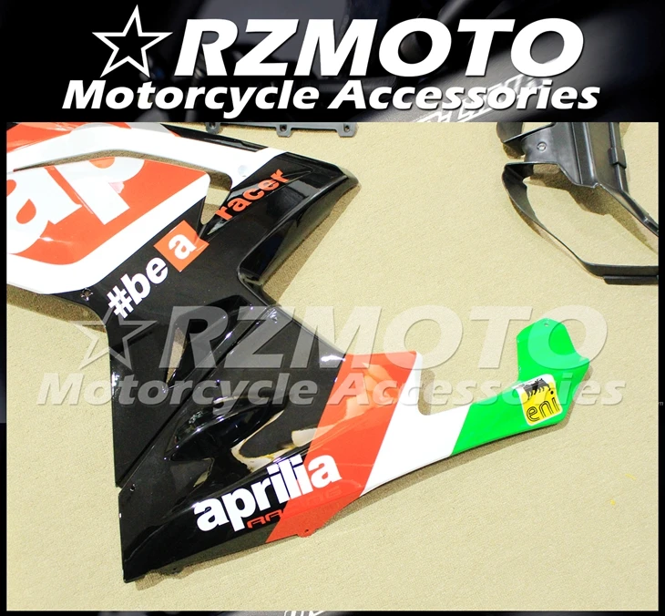 Инъекций ABS Полный обтекатели Наборы подходит для Aprilia RS125 2006 2007 2008 2009 2010 2011 06 07 08 09 10 11 Боди Комплект красного и белого цвета