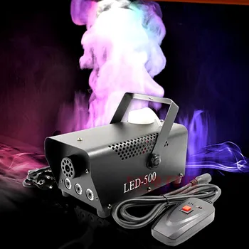 

High quality Wireless control LED 400W smoke machine/RGB chang color led fog machine /professional led stage 400w smoke ejector