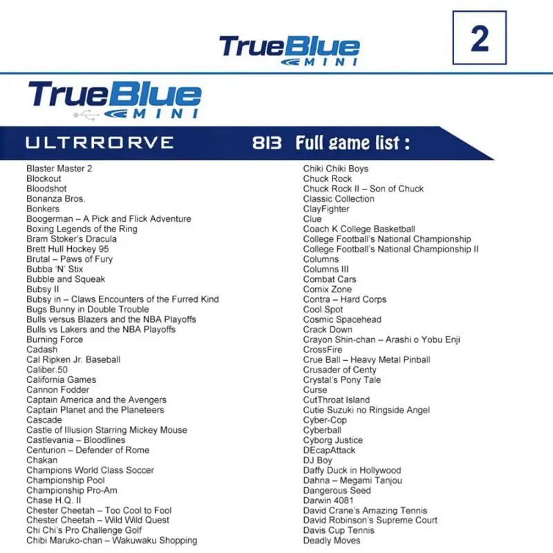 Usb-хаб игровой аксессуар True Blue Mini-Ultradrive PackMini электронный игровой стержень